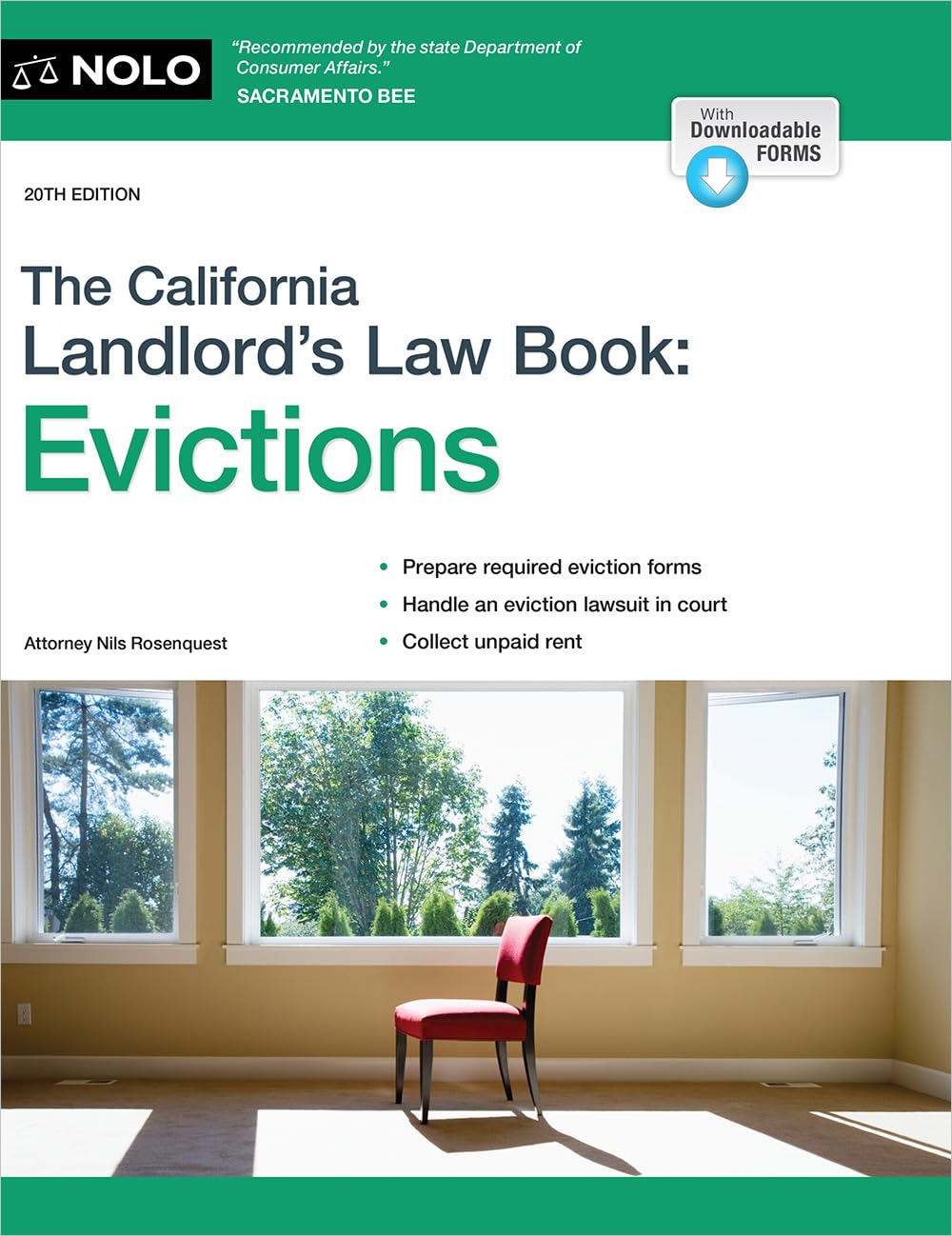The California Landlord's Law Book: Evictions: Evictions Paperback – April 30, 2024